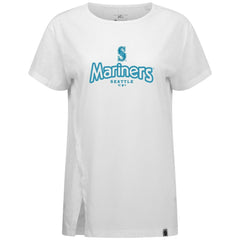 Seattle Mariners Levelwear Women's Blue Haven Influx Cornerstone T-Shirt for sale