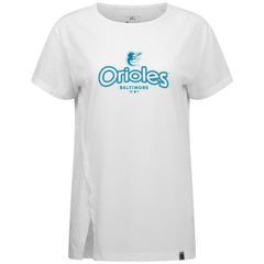 Baltimore Orioles Levelwear Women's Blue Haven Influx Cornerstone T-Shirt for sale