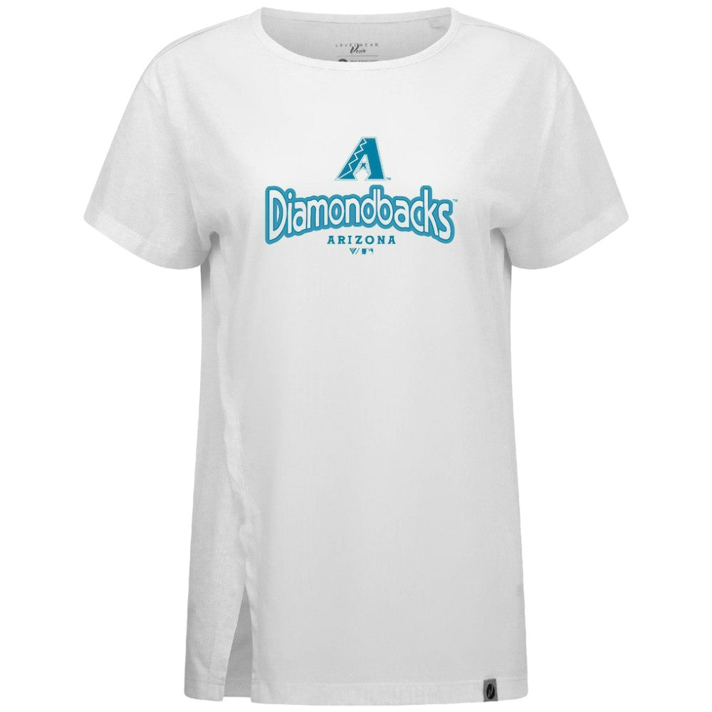Arizona Diamondbacks Levelwear Women's Blue Haven Influx Cornerstone T-Shirt Outlet