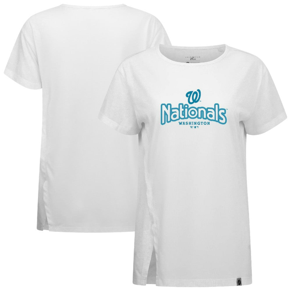 Washington Nationals Levelwear Women's Blue Haven Influx Cornerstone T-Shirt Online