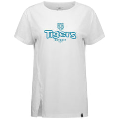 Detroit Tigers Levelwear Women's Blue Haven Influx Cornerstone T-Shirt Online
