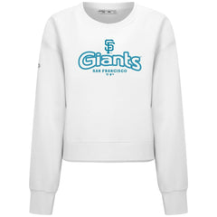 San Francisco Giants Levelwear Women's Judd Cornerstone Cropped Sweatshirt Outlet