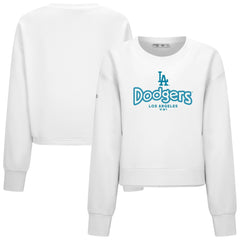 Los Angeles Dodgers Levelwear Women's Judd Cornerstone Cropped Sweatshirt Online