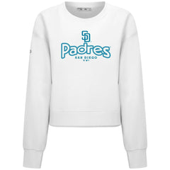 San Diego Padres Levelwear Women's Judd Cornerstone Cropped Sweatshirt for sale
