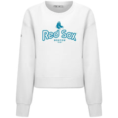Boston Red Sox Levelwear Women's Judd Cornerstone Cropped Sweatshirt Discount