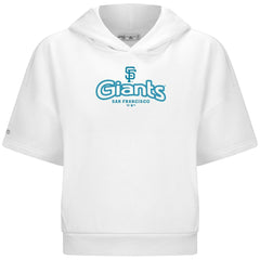 San Francisco Giants Levelwear Women's Amber Short Sleeve Cornerstone Hoodie Sale