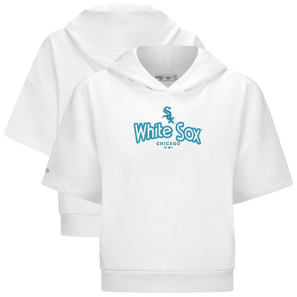 Chicago White Sox Levelwear Women's Amber Short Sleeve Cornerstone Hoodie Sale
