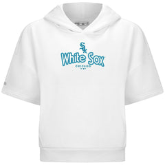 Chicago White Sox Levelwear Women's Amber Short Sleeve Cornerstone Hoodie Sale