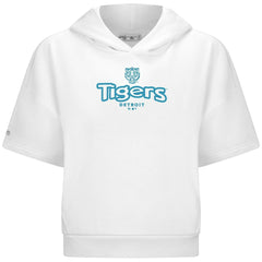 Detroit Tigers Levelwear Women's Amber Short Sleeve Cornerstone Hoodie Online