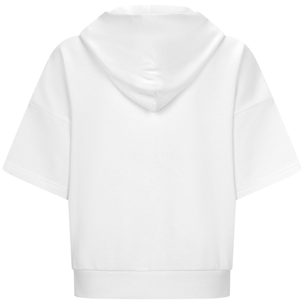 Miami Marlins Levelwear Women's Amber Short Sleeve Cornerstone Hoodie Outlet