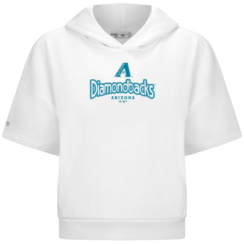 Arizona Diamondbacks Levelwear Women's Amber Short Sleeve Cornerstone Hoodie Online