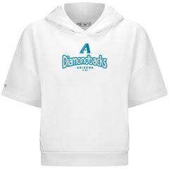 Arizona Diamondbacks Levelwear Women's Amber Short Sleeve Cornerstone Hoodie Online