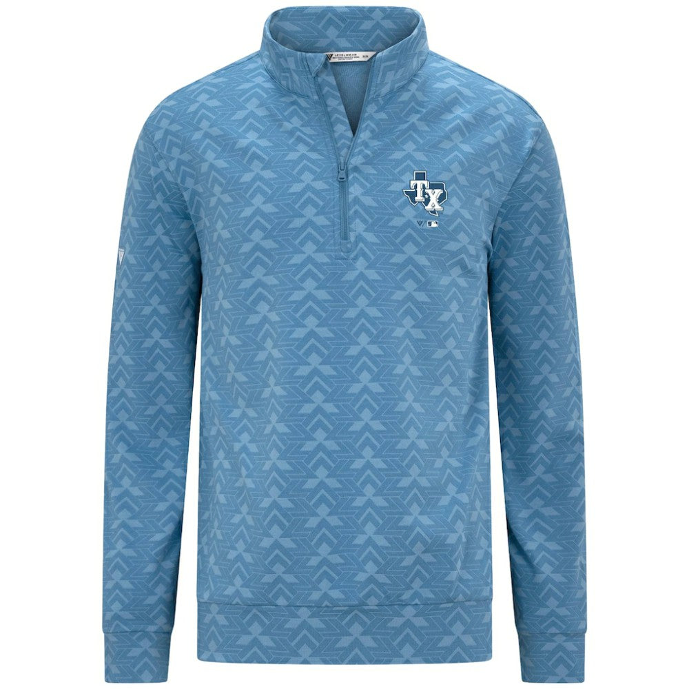 Texas Rangers Levelwear Chameleon Quarter-Zip Pullover for sale
