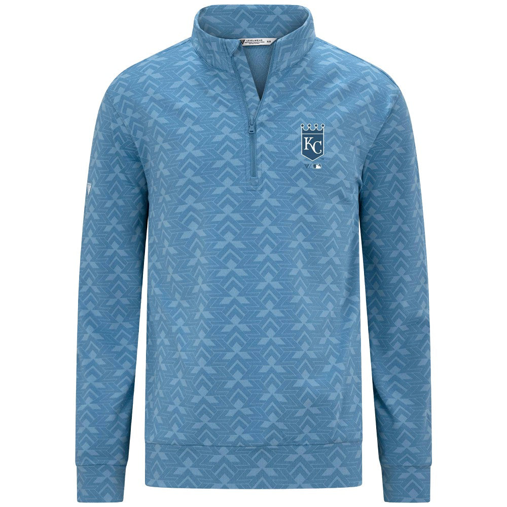 Kansas City Royals Levelwear Chameleon Quarter-Zip Pullover Discount