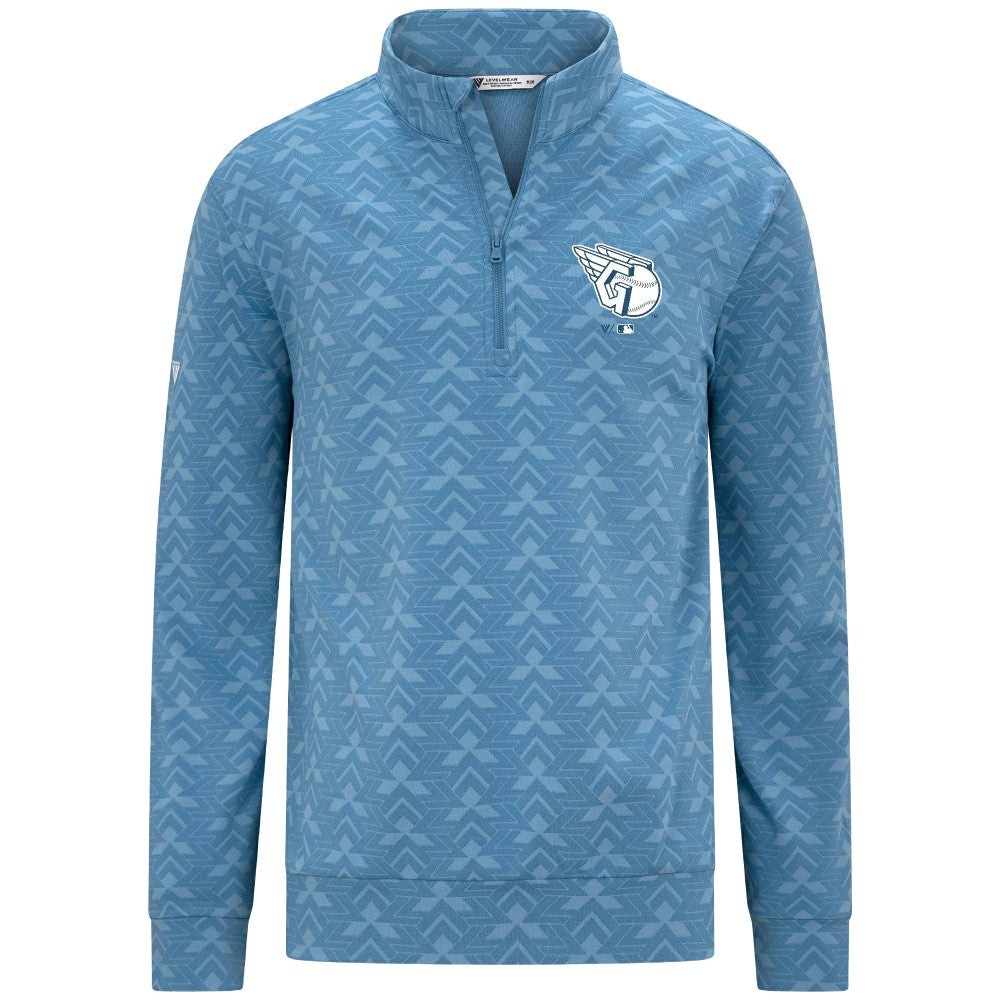 Cleveland Guardians Levelwear Chameleon Quarter-Zip Pullover Discount