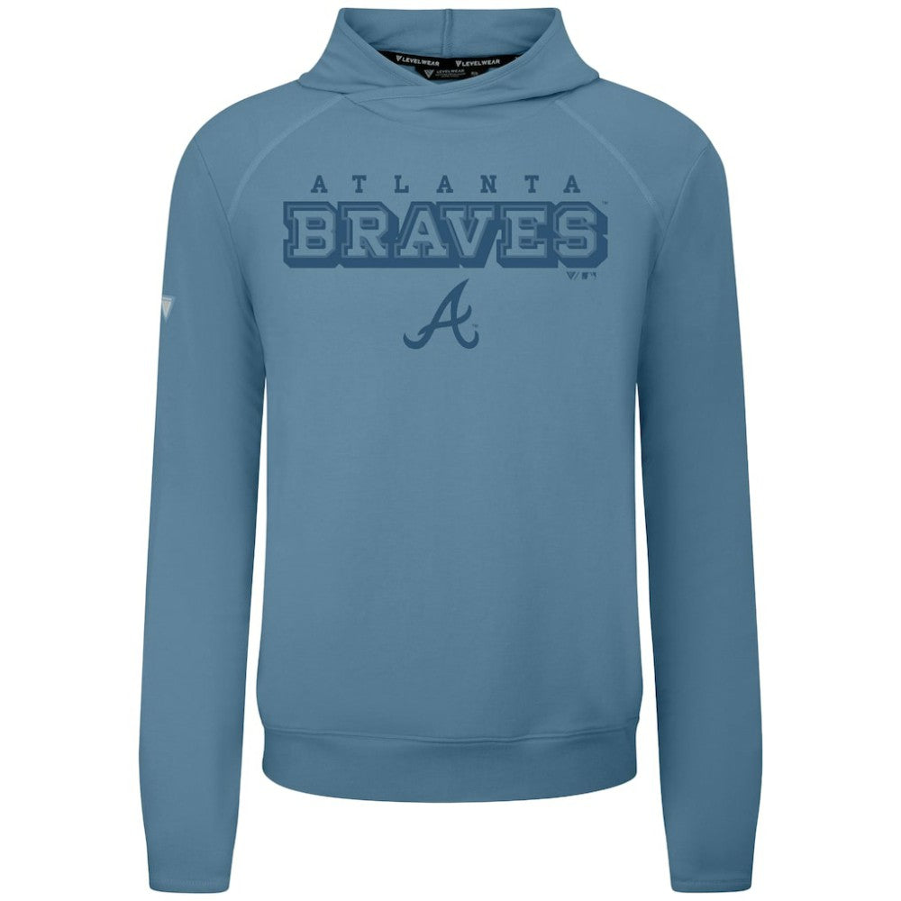 Atlanta Braves Levelwear Mandate Tri-Blend Hoodie Outlet