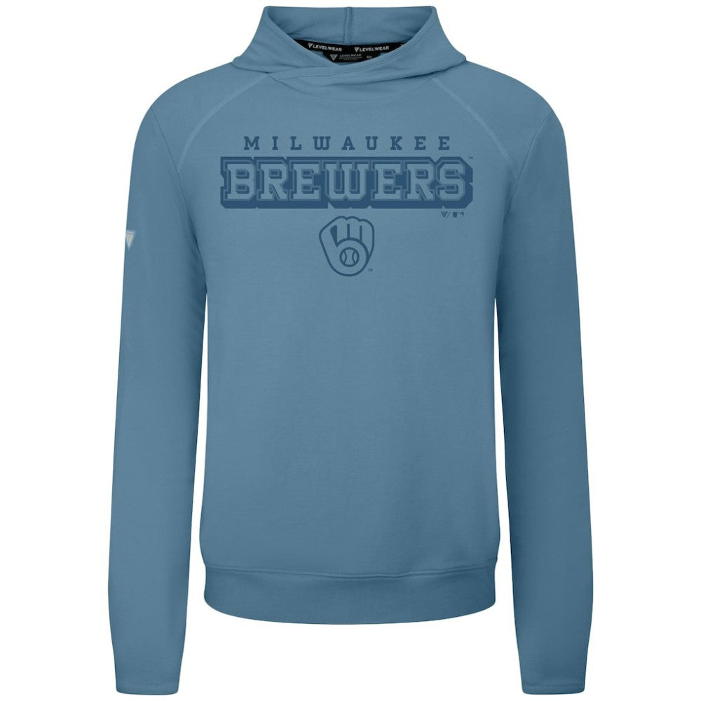 Milwaukee Brewers Levelwear Mandate Tri-Blend Hoodie Sale