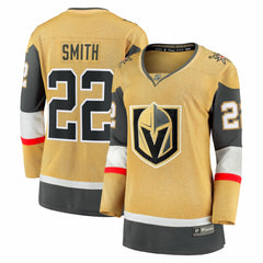 Cole Smith Vegas Golden Knights Fanatics Women's Home Breakaway Jersey - Gold | Fanatics online