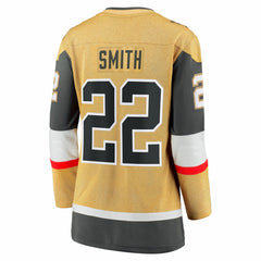 Cole Smith Vegas Golden Knights Fanatics Women's Home Breakaway Jersey - Gold | Fanatics online