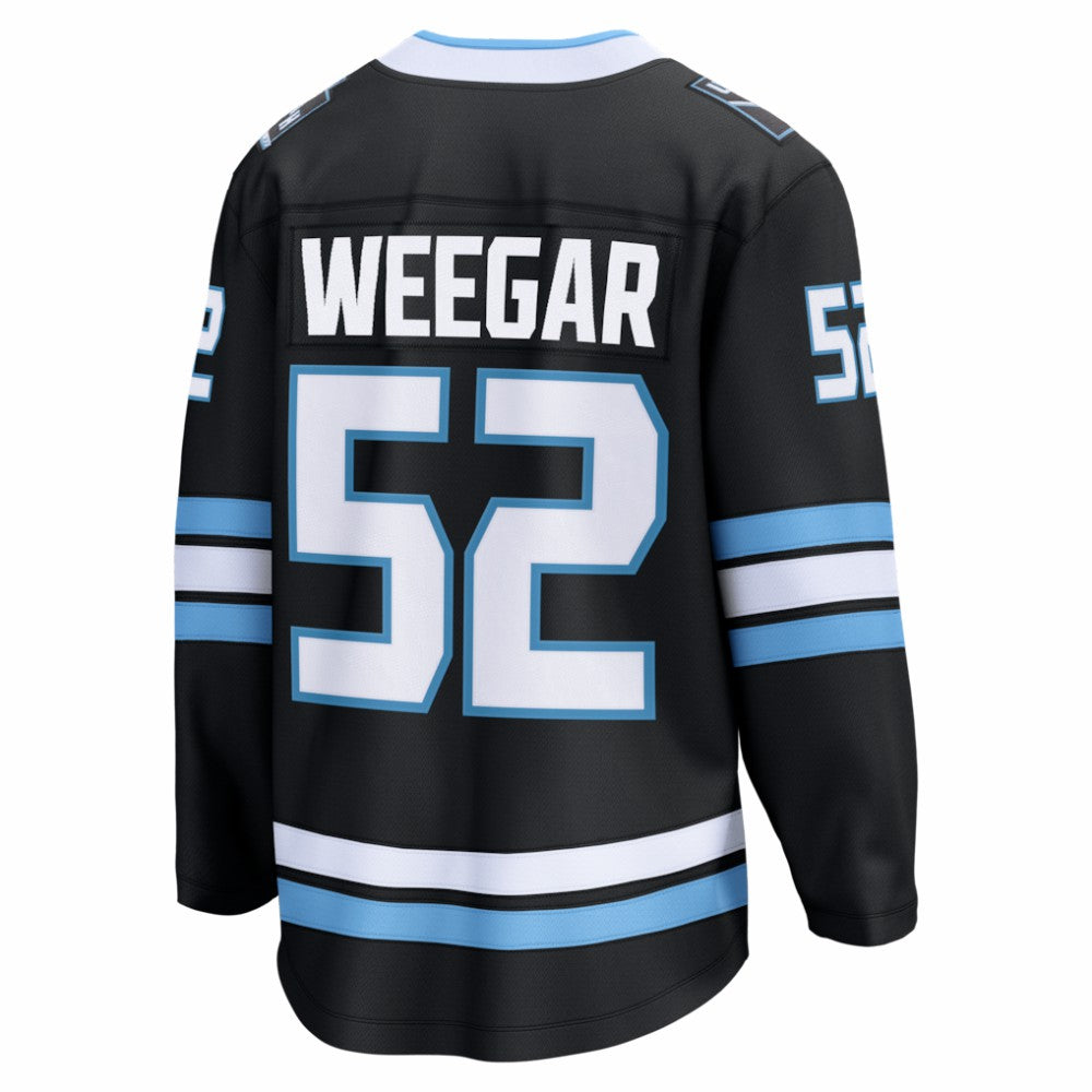MacKenzie Weegar Utah Mammoth Fanatics Home Breakaway Jersey - Black | Fanatics Lifestyle