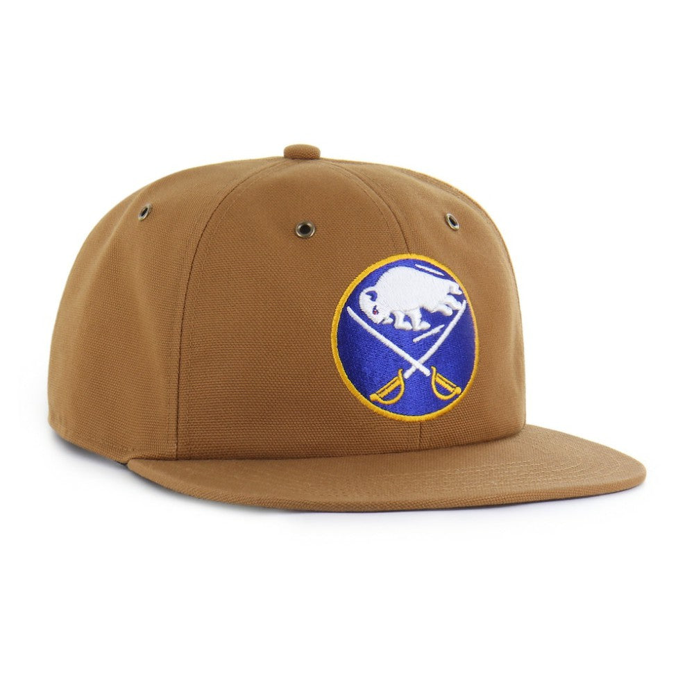 Buffalo Sabres Carhartt x '47 Captain Snapback Hat - Tan | 47 brand near me