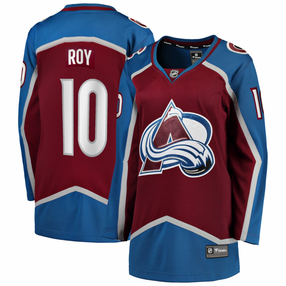 Nicolas Roy Colorado Avalanche Fanatics Women's Home Breakaway Jersey - Burgundy | Fanatics Lifestyle