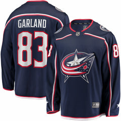 Conor Garland Columbus Blue Jackets Fanatics Home Breakaway Jersey - Navy | Fanatics online