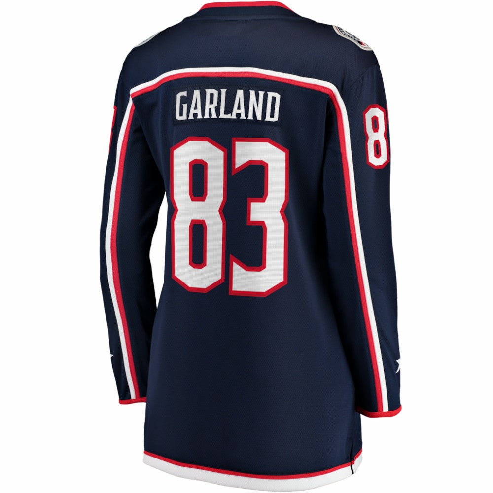 Conor Garland Columbus Blue Jackets Indiana Women's Home Breakaway Jersey - Navy | NHL online