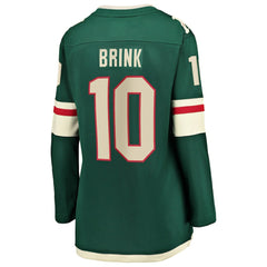 Bobby Brink Minnesota Wild Fanatics Women's Home Breakaway Jersey - Green | Fanatics sale