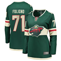Nick Foligno Minnesota Wild Fanatics Women's Home Breakaway Jersey - Green | Fanatics near me