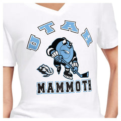 Utah Mammoth Starter Women's Tough Puck T-Shirt - White | NHL on sale