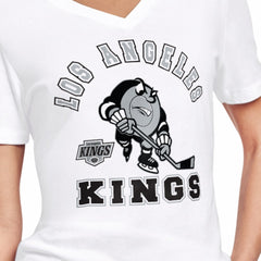 Los Angeles Kings Starter Women's Tough Puck T-Shirt - White | NHL on sale