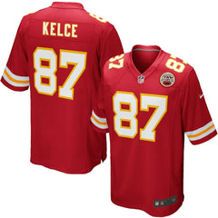 Travis Kelce Kansas City Chiefs Youth Game Jersey - Red - Nike