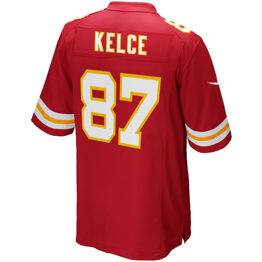 Travis Kelce Kansas City Chiefs Youth Game Jersey - Red - Nike