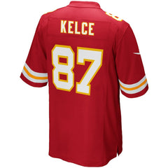 Travis Kelce Kansas City Chiefs Youth Game Jersey - Red - Nike