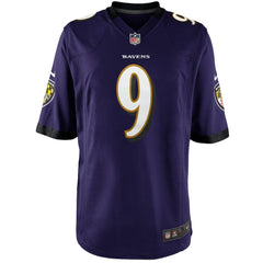 Justin Tucker Baltimore Ravens Youth Game Jersey - Purple - Nike