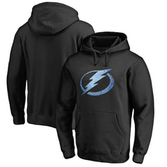 Tampa Bay Lightning Rinkside Pond Hockey Pullover Hoodie - Black | NHL online