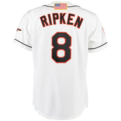 Cal Ripken Baltimore Orioles Mitchell & Ness Home Authentic Jersey Outlet