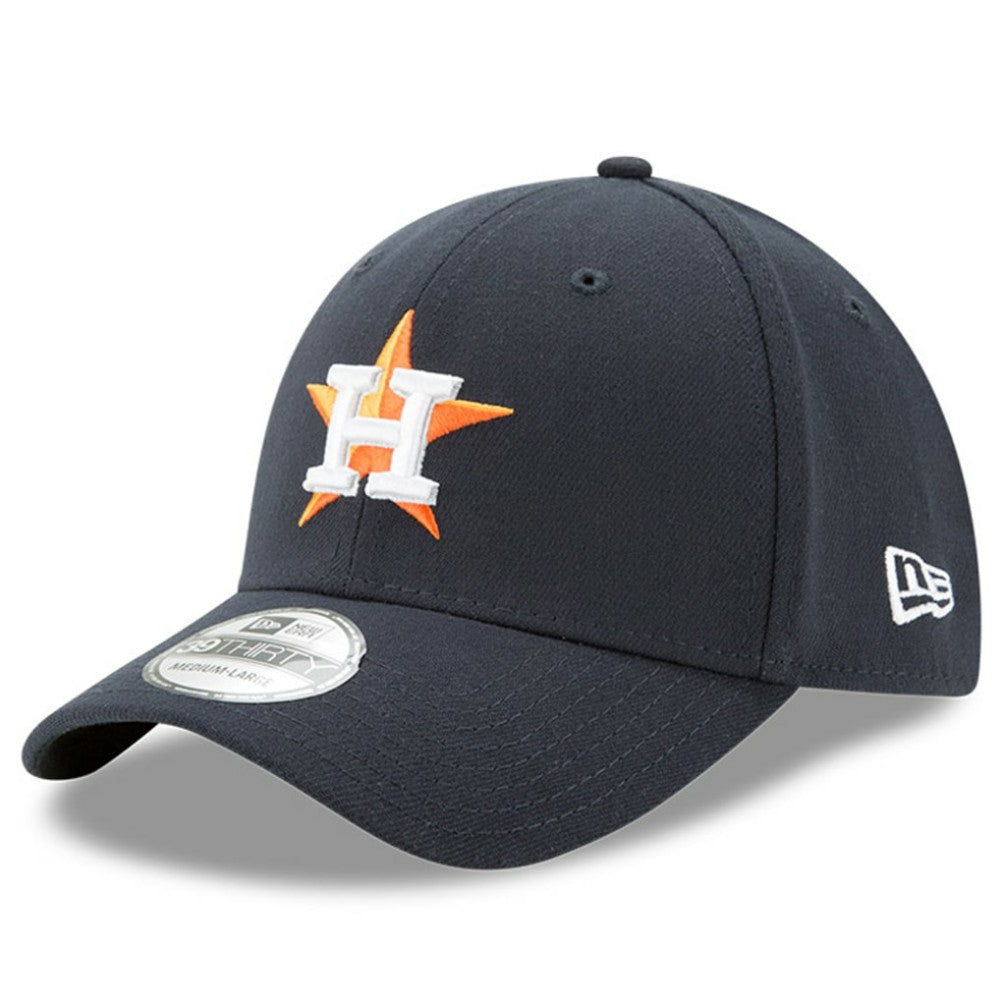 Houston Astros New Era Button Team Classic 39THIRTY Flex Hat Online