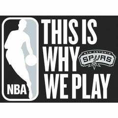 San Antonio Spurs This Is Why We Play Pullover Hoodie Black