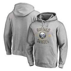 Buffalo Sabres Heritage Pullover Hoodie - Ash | NHL Lifestyle