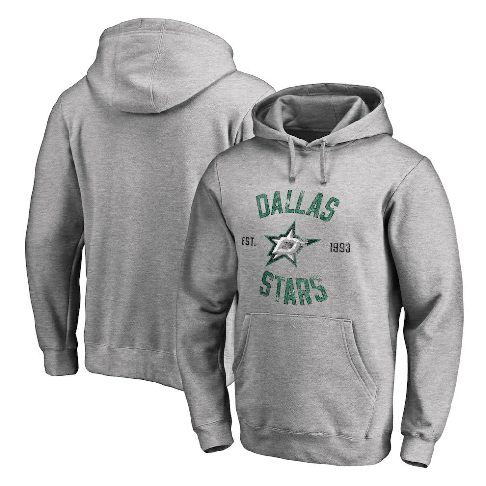 Dallas Stars Heritage Pullover Hoodie - Ash | NHL discount
