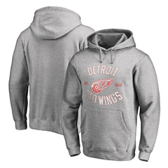 Detroit Red Wings Heritage Pullover Hoodie - Ash | NHL sale