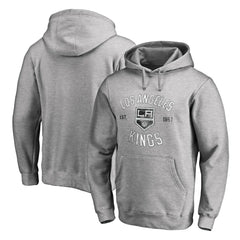 Los Angeles Kings Heritage Pullover Hoodie - Ash | NHL Clearance