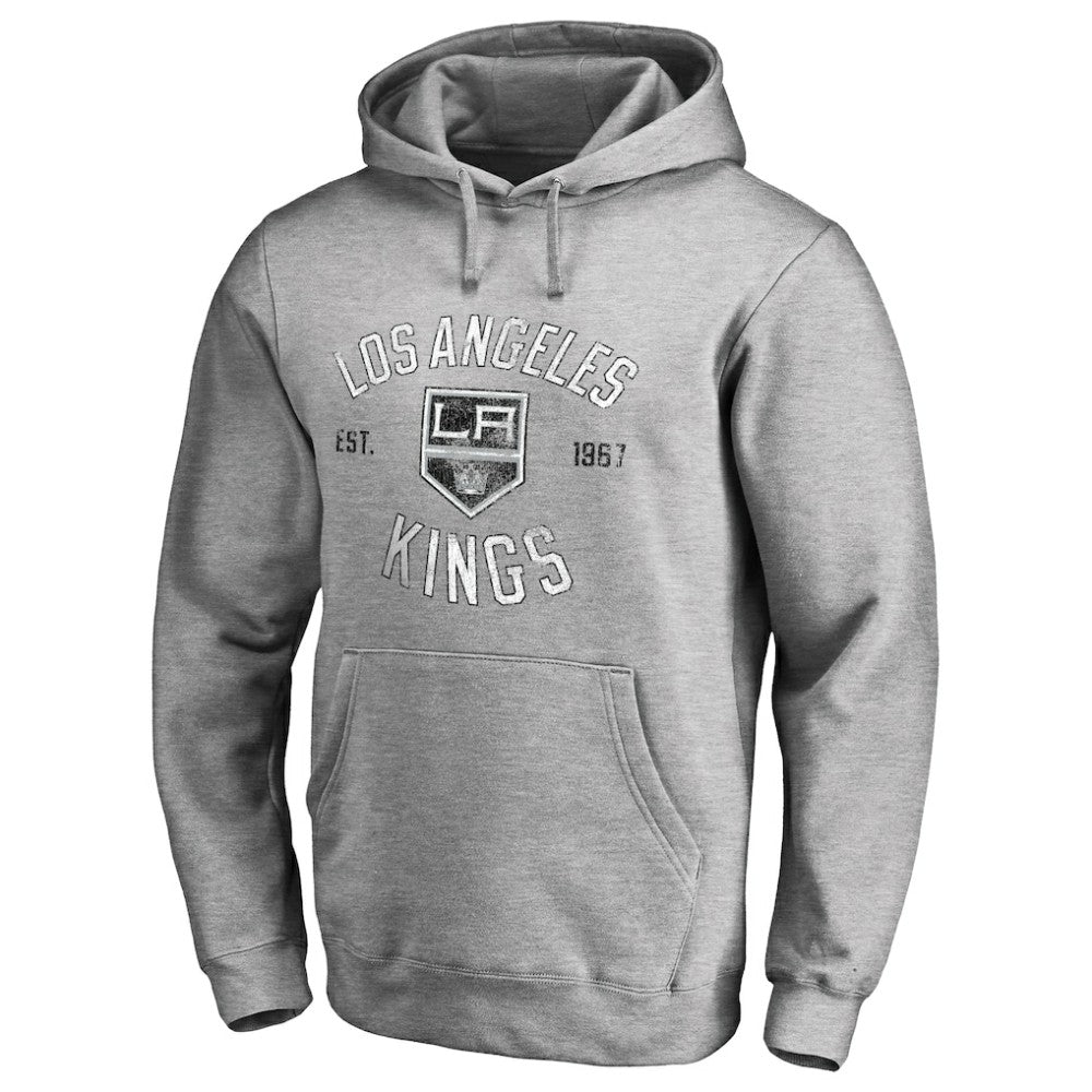 Los Angeles Kings Heritage Pullover Hoodie - Ash | NHL Clearance