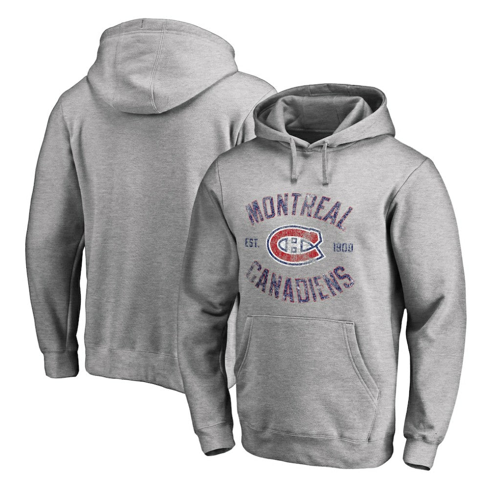 Montreal Canadiens Heritage Pullover Hoodie - Ash | NHL sale