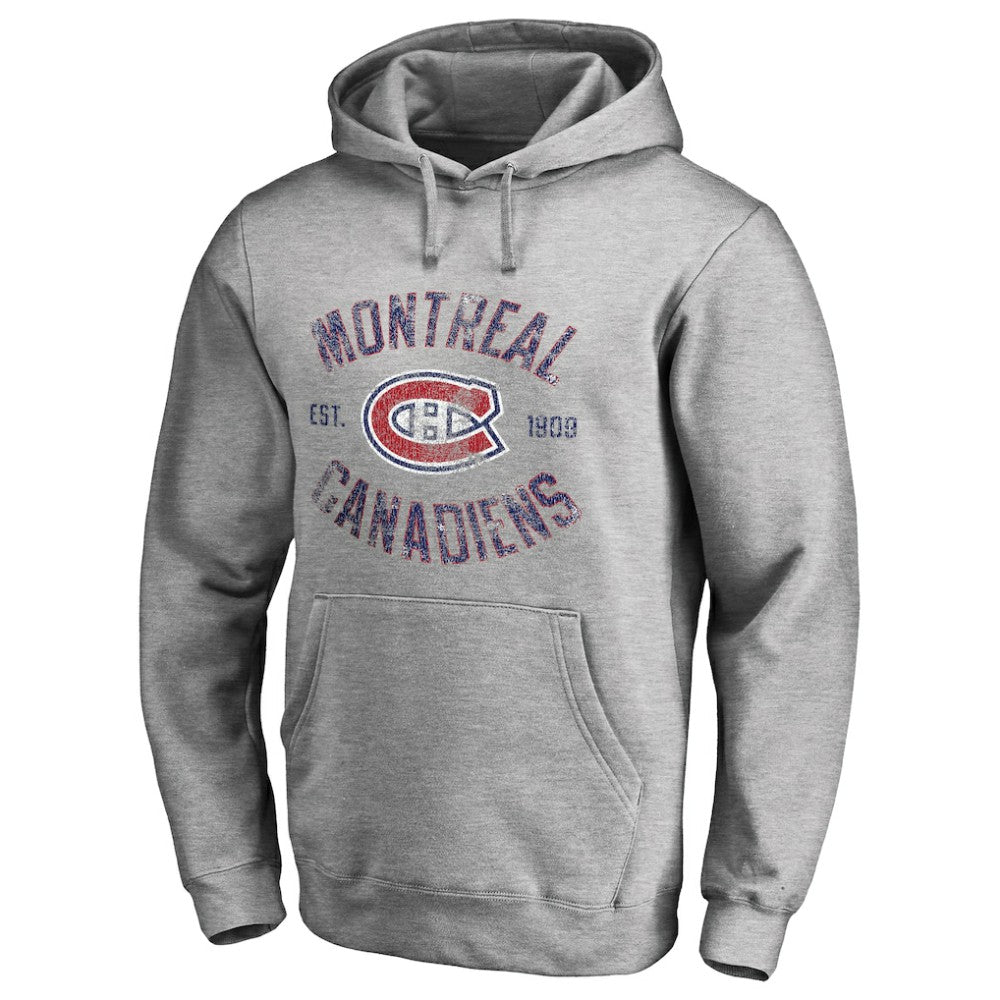 Montreal Canadiens Heritage Pullover Hoodie - Ash | NHL sale