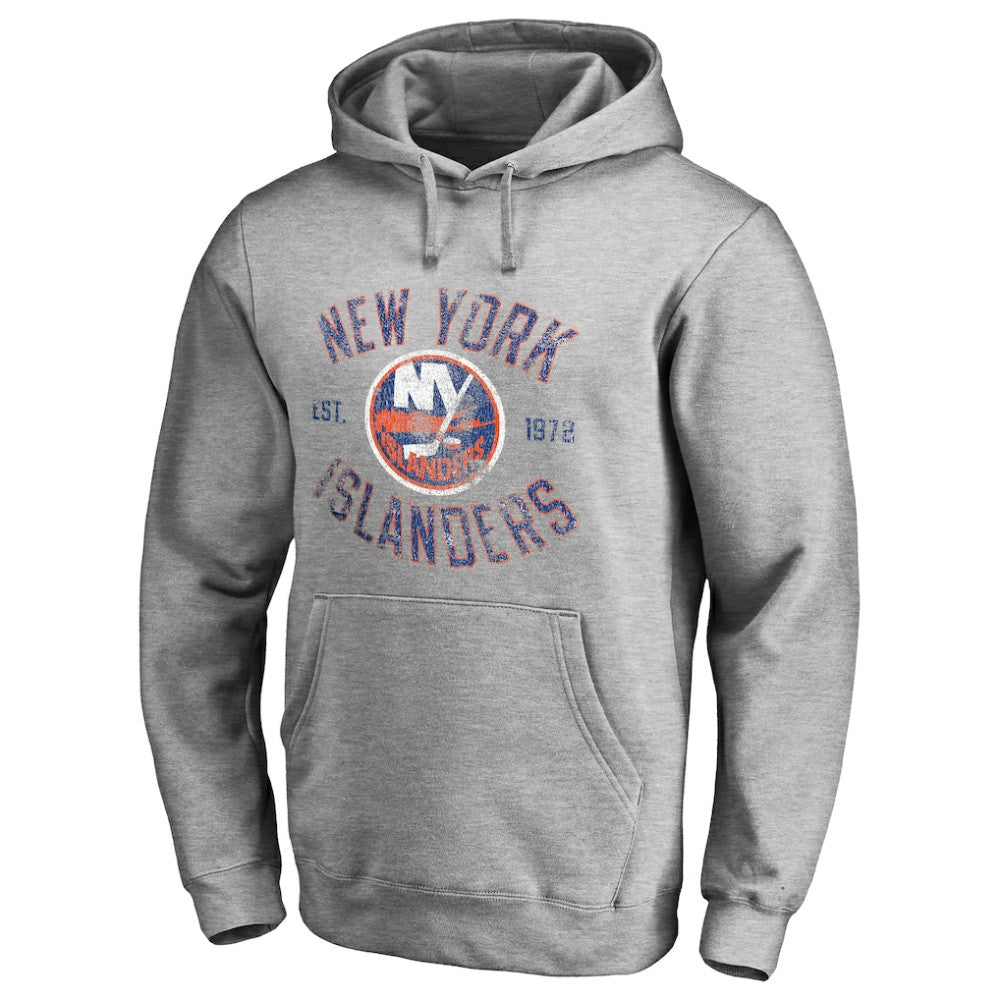 New York Islanders Heritage Pullover Hoodie - Ash | NHL sale
