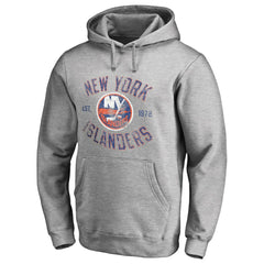 New York Islanders Heritage Pullover Hoodie - Ash | NHL sale