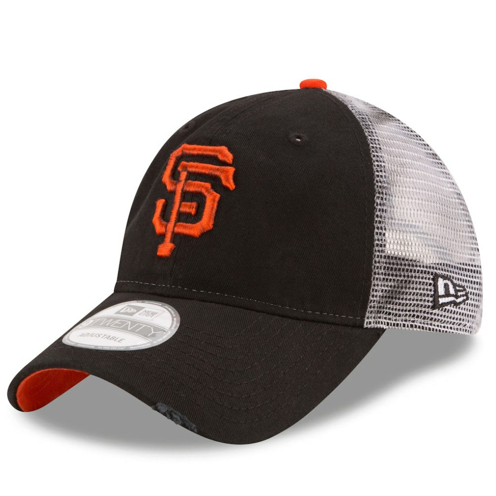 San Francisco Giants New Era Team Rustic 9TWENTY Trucker Adjustable Hat Discount
